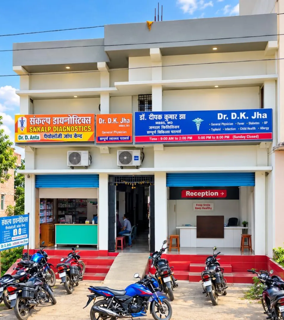 The Samvedna Health Care Hospital building